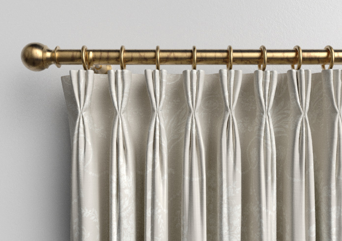 Laura Ashley Josette, Dove Grey - Made to Measure Curtains - Image 11